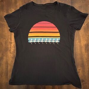 Crew/Rowing/Rower Black Top, Small